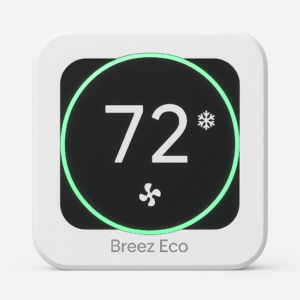 Breez Eco Smart AC Controller front view on white background