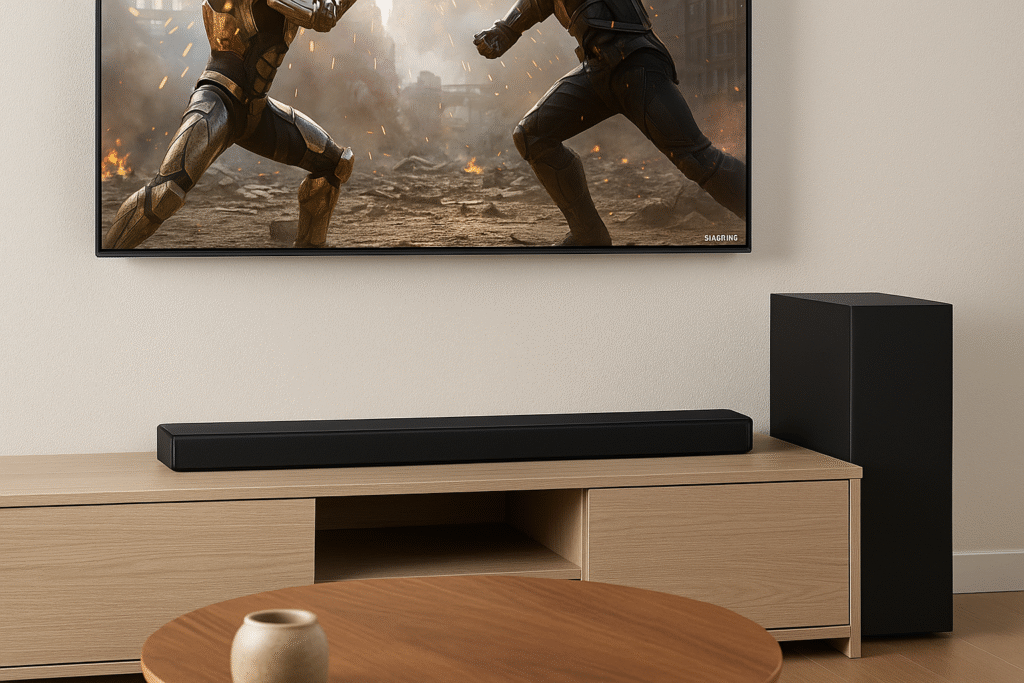 Lifestyle photo Samsung HW-Q700C Soundbar