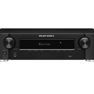 Marantz NR1711 slim 7.2-channel AV receiver front view on white background