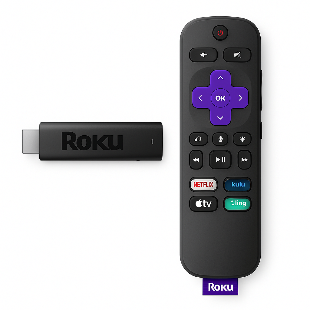 oku Streaming Stick 4K+ – Dolby Vision 4K Streaming with Voice Remote