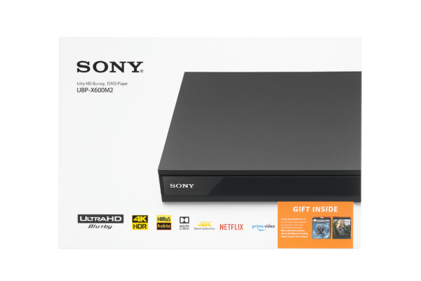 Sony UBP-X800M2 4K Ultra HD Blu-ray Player package