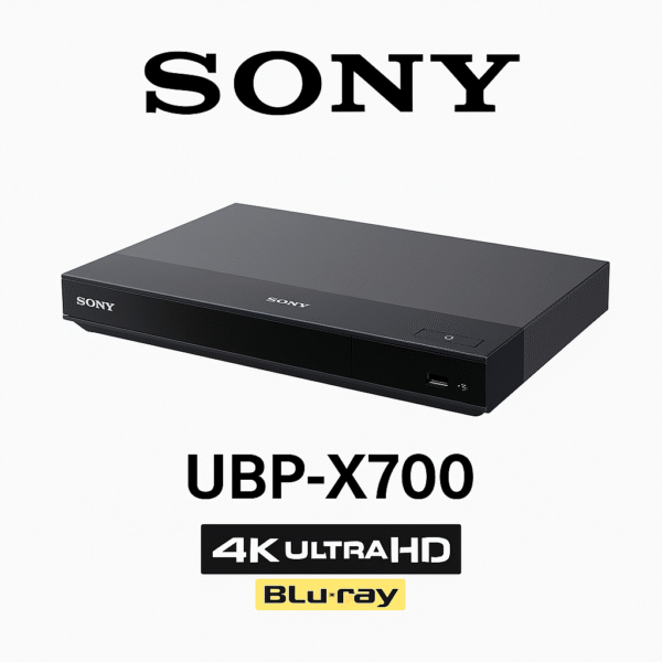 Sony UBP‑X700 4K Blu‑ray Player – Dolby Vision, Hi‑Res Audio & Wi‑Fi