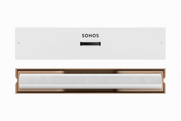 open box of Sonos Arc soundbar