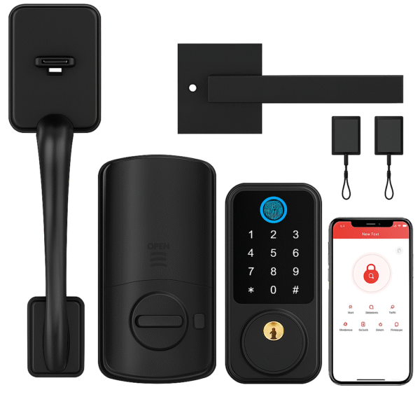 Hornbill Keyless Entry Door Lock – Smart Deadbolt with Handleset