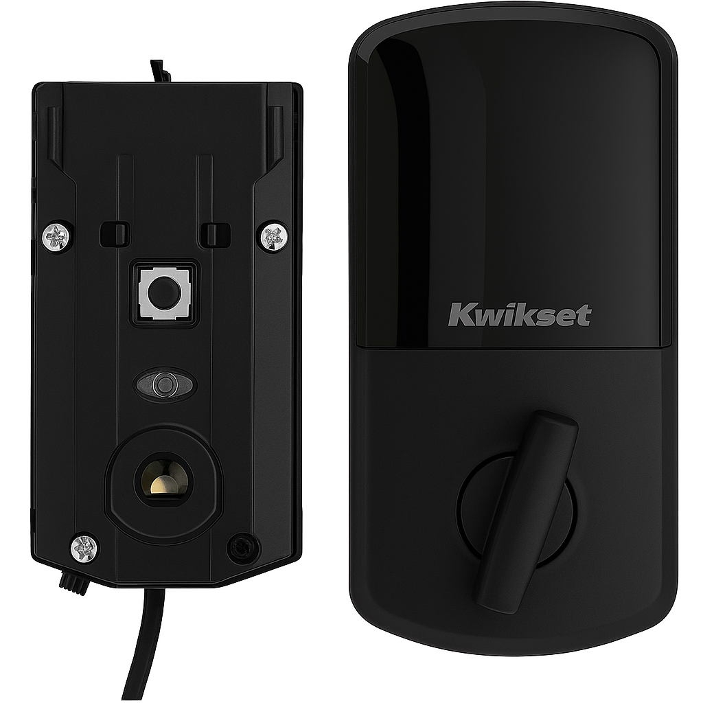 Kwikset 99420-003 Aura Bluetooth Programmable Keypad Door Lock 1