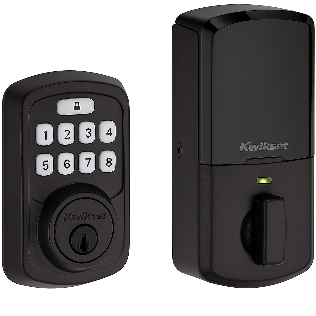 Kwikset 99420-003 Aura Bluetooth Programmable Keypad Door Lock