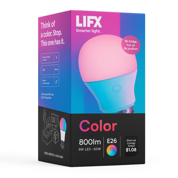 LIFX A19 Smart LED Light Bulb 2