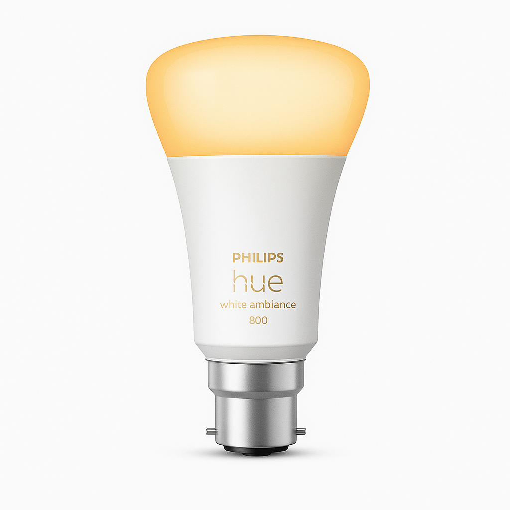 Philips Hue White Ambiance A19 LED Smart Bulb 1