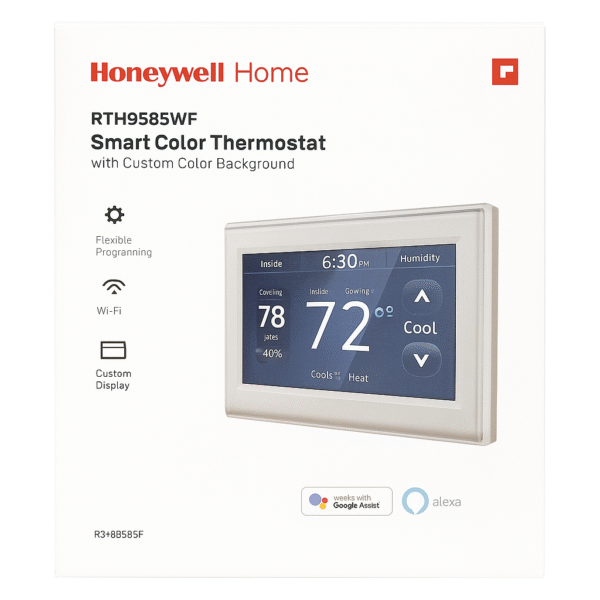 The Honeywell RTH9585WF Smart Color Thermostat