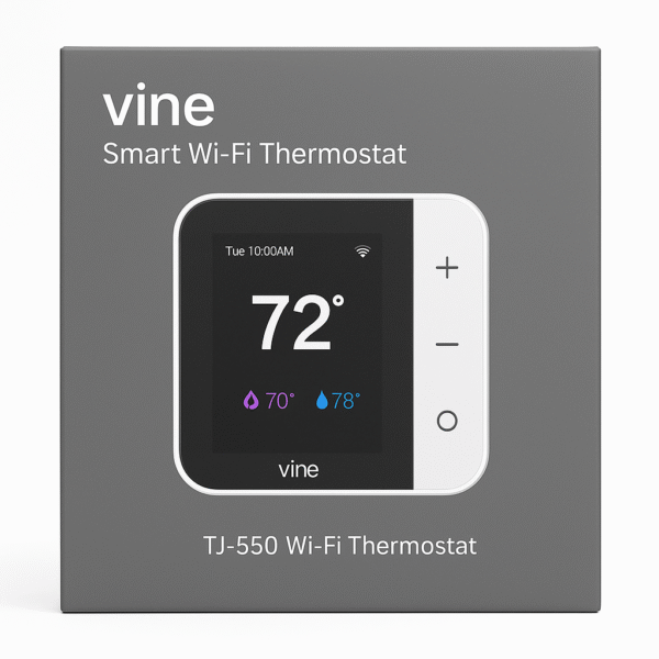 Vine Thermostat With Touchscreen Color Display - Image 4