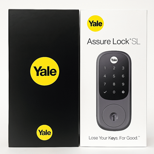 Yale Assure Lock SL with Z-Wave Plus - Yale Home and box