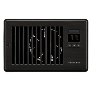 Product-Only Image (Square, White Background) – Quiet Register Booster Fan for Bedrooms and Offices