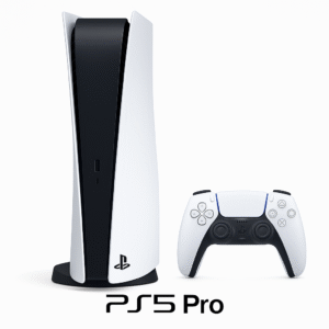 Product-Only Image (Square, White Background) Clean console front view showing all-digital design.