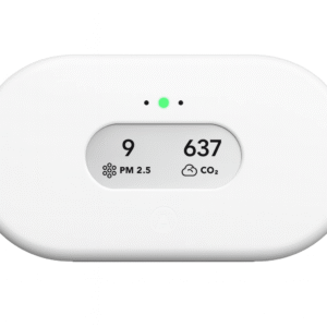 Product-Only Image (Square, White Background) – Best Air Quality Monitor with Radon Detection