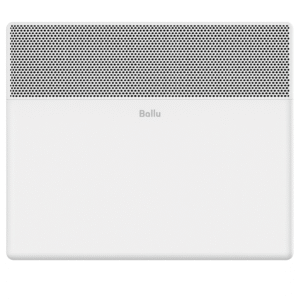 Product-Only Image (Square, White Background) Straight-on front view of the slim panel heater.