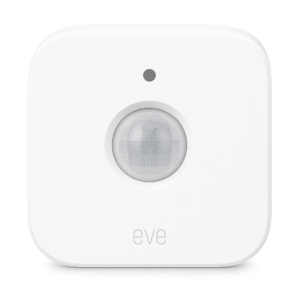 Eve Motion Sensor smart home device front-facing product shot on a clean white background.