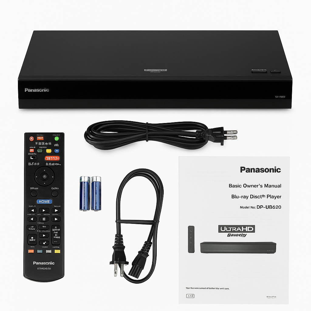 Panasonic DP-UB820 4K Blu-ray Player other accessories